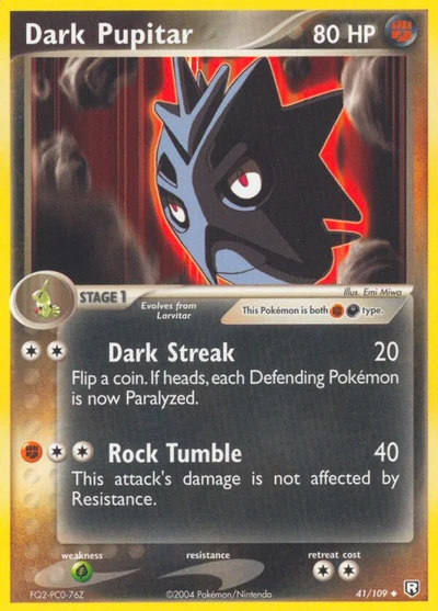 Dark Pupitar – Team Rocket Returns nr 041/109 (Standard)