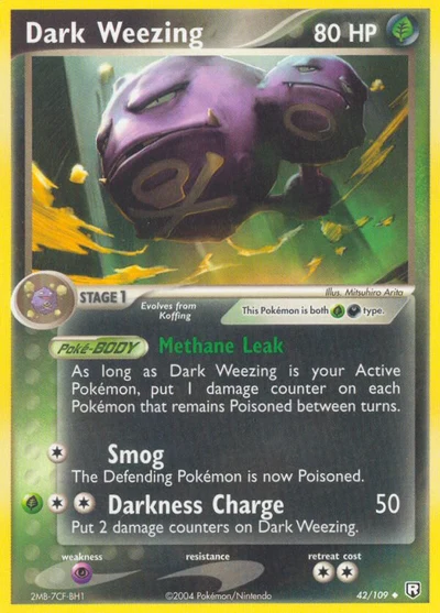 Dark Weezing – Team Rocket Returns nr 042/109 (Standard)