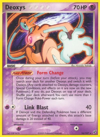 Deoxys – Deoxys nr 016/107 (Standard)