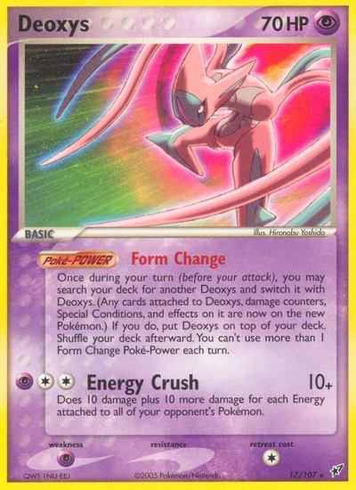 Deoxys – Deoxys nr 017/107 (Standard)