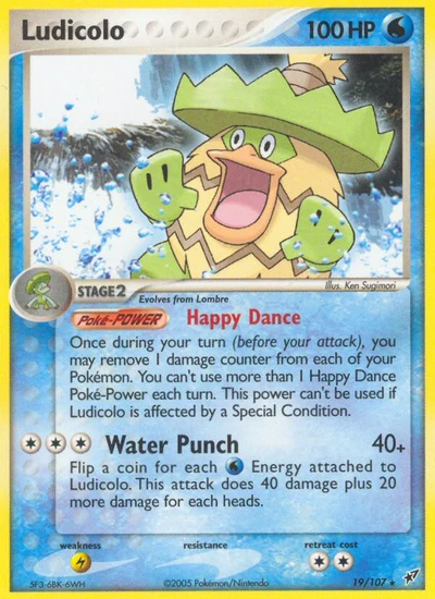 Ludicolo – Deoxys nr 019/107 (Standard)