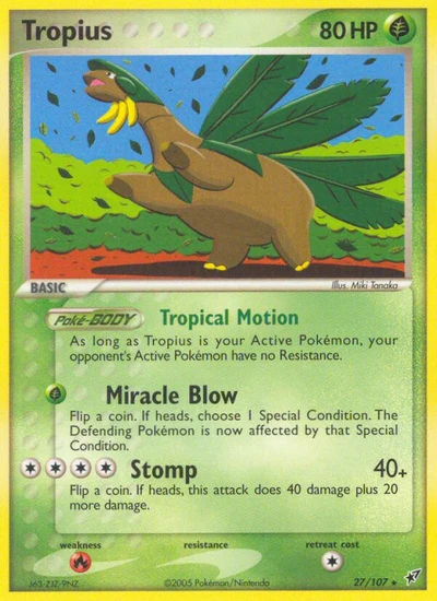 Tropius – Deoxys nr 027/107 (Standard)