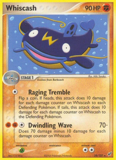 Whiscash – Deoxys nr 028/107 (Standard)