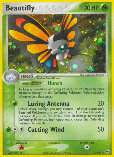 Beautifly – Deoxys nr 002/107 (Standard)