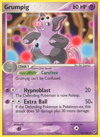 Grumpig – Deoxys nr 032/107 (Standard)