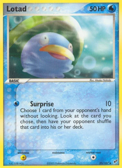 Lotad – Deoxys nr 035/107 (Standard)