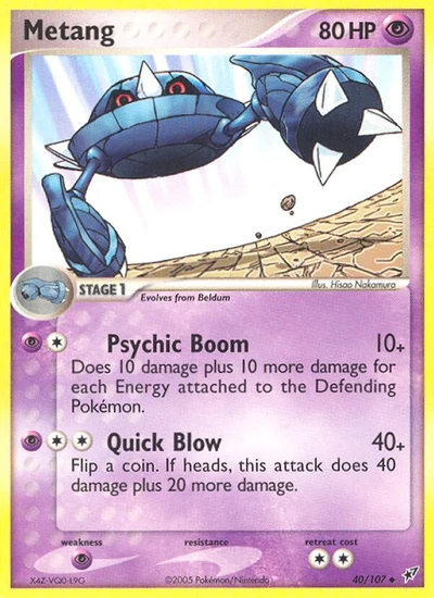 Metang – Deoxys nr 040/107 (Standard)
