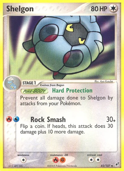 Shelgon – Deoxys nr 045/107 (Standard)