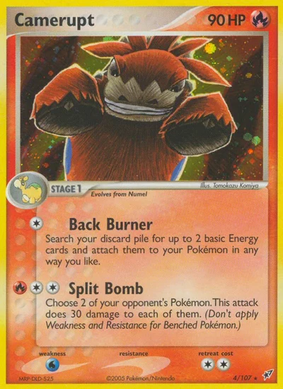 Camerupt – Deoxys nr 004/107 (Standard)