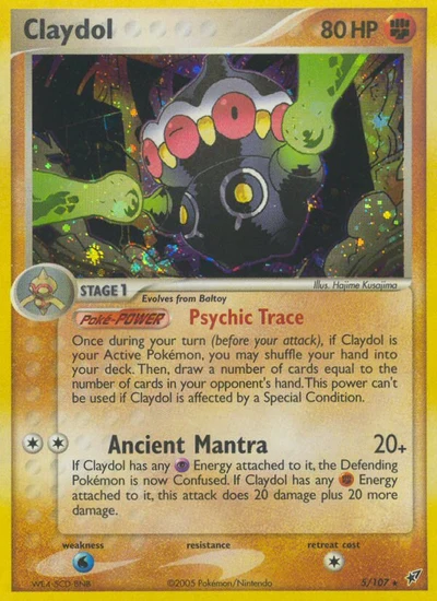 Claydol – Deoxys nr 005/107 (Standard)