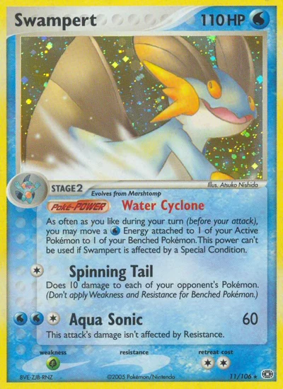 Swampert – Emerald nr 011/106 (Standard)