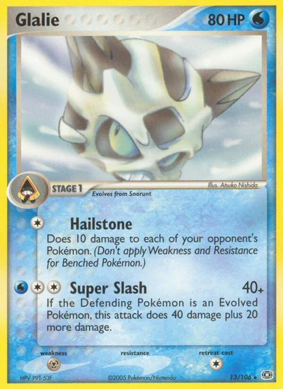 Glalie – Emerald nr 013/106 (Standard)