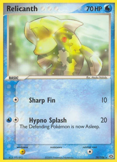 Relicanth – Emerald nr 018/106 (Standard)