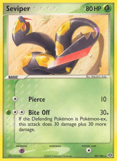 Seviper – Emerald nr 020/106 (Standard)
