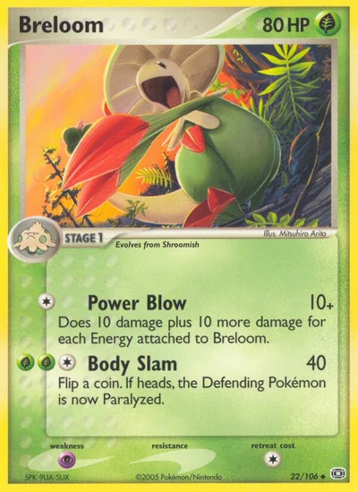 Breloom – Emerald nr 022/106 (Standard)