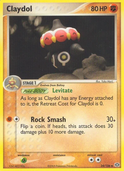 Claydol – Emerald nr 024/106 (Standard)