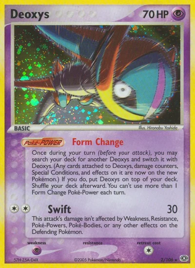 Deoxys – Emerald nr 002/106 (Standard)
