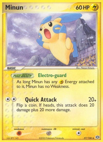 Minun – Emerald nr 037/106 (Standard)