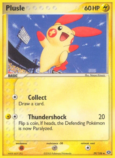 Plusle – Emerald nr 039/106 (Standard)