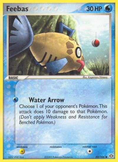 Feebas – Emerald nr 050/106 (Standard)