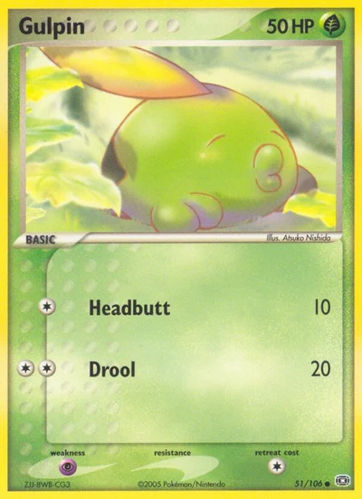 Gulpin – Emerald nr 051/106 (Standard)