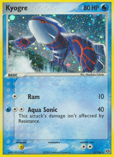 Kyogre – Emerald nr 006/106 (Standard)