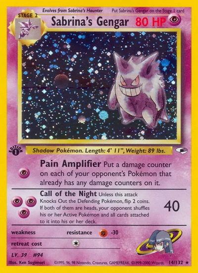 Sabrina's Gengar – Gym Heroes nr 014/132 (Standard)