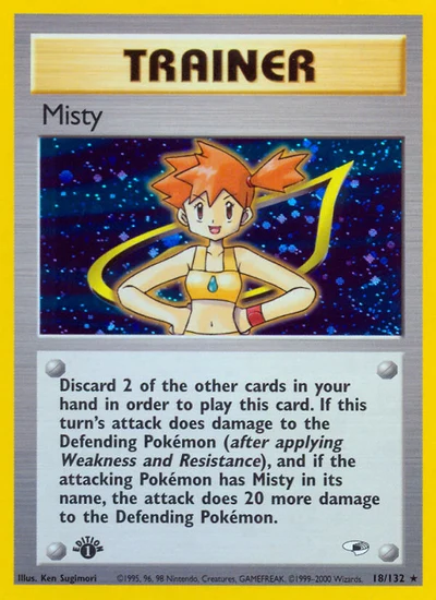 Misty – Gym Heroes nr 018/132 (Standard)