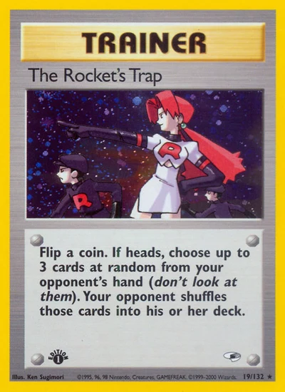 The Rocket's Trap – Gym Heroes nr 019/132 (Standard)