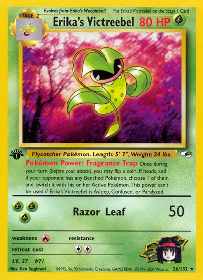 Erika's Victreebel – Gym Heroes nr 026/132 (Standard)