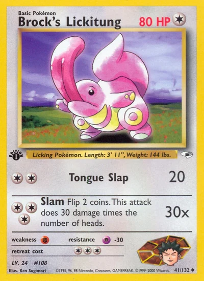 Brock's Lickitung – Gym Heroes nr 041/132 (Standard)