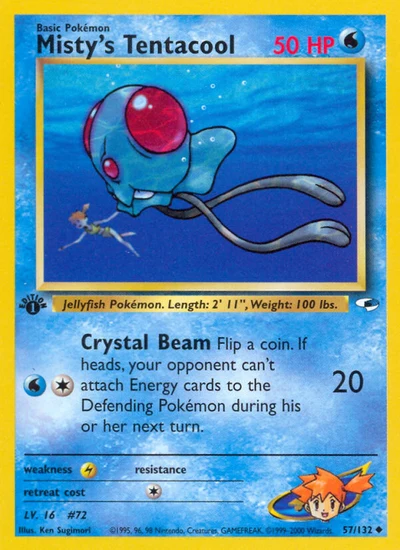Misty's Tentacool – Gym Heroes nr 057/132 (Standard)