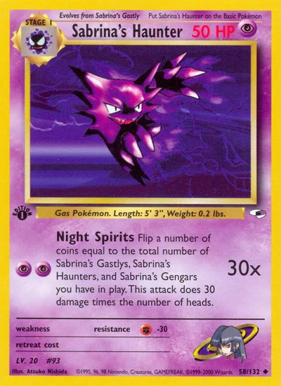 Sabrina's Haunter – Gym Heroes nr 058/132 (Standard)