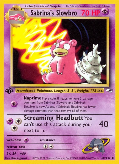 Sabrina's Slowbro – Gym Heroes nr 060/132 (Standard)