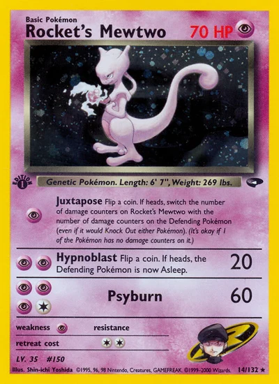 Rocket's Mewtwo – Gym Challenge nr 014/132 (Standard)