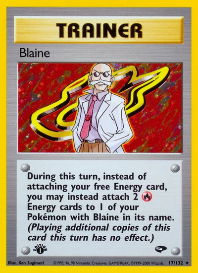 Blaine – Gym Challenge nr 017/132 (Standard)