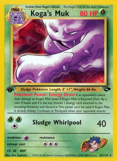 Koga's Muk – Gym Challenge nr 026/132 (Standard)