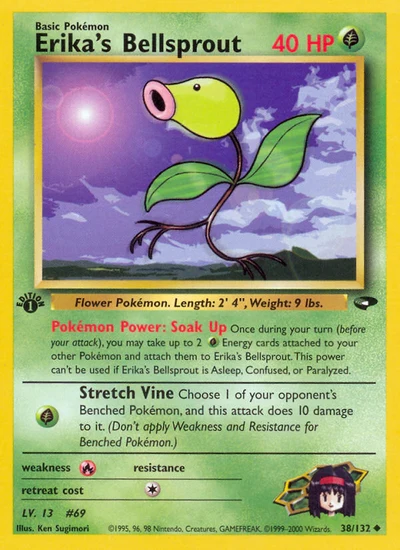 Erika's Bellsprout – Gym Challenge nr 038/132 (Standard)