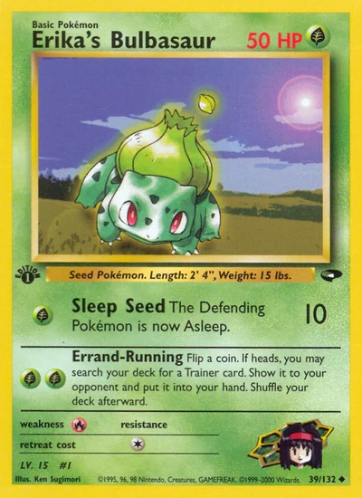 Erika's Bulbasaur – Gym Challenge nr 039/132 (Standard)