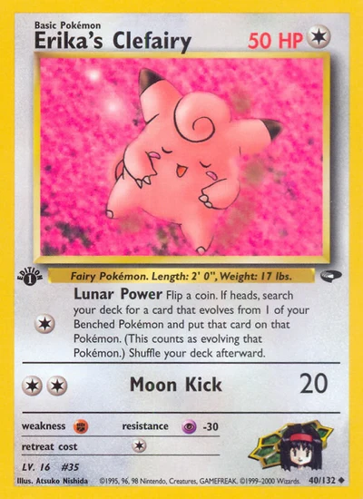 Erika's Clefairy – Gym Challenge nr 040/132 (Standard)