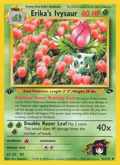 Erika's Ivysaur – Gym Challenge nr 041/132 (Standard)