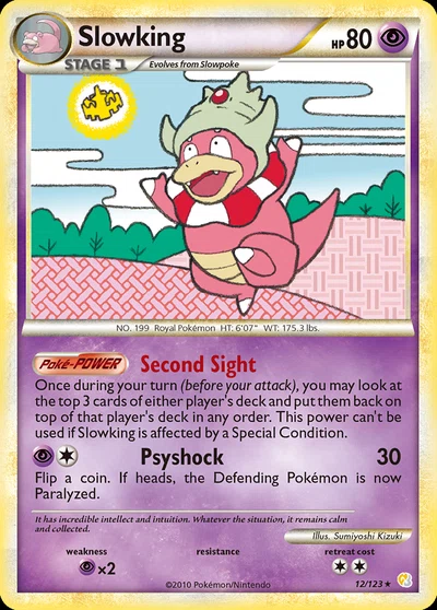 Slowking – HeartGold & SoulSilver nr 012/123 (Standard)