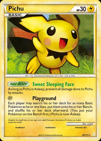 Pichu – HeartGold & SoulSilver nr 028/123 (Standard)