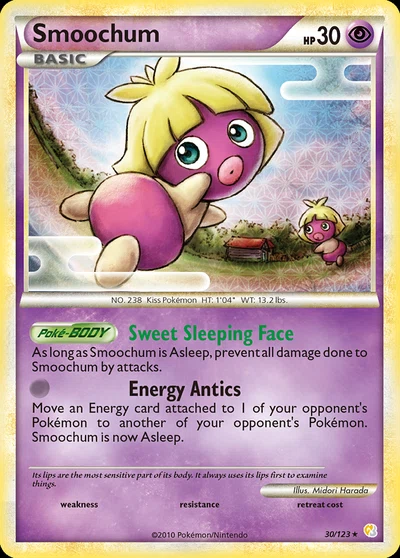 Smoochum – HeartGold & SoulSilver nr 030/123 (Standard)