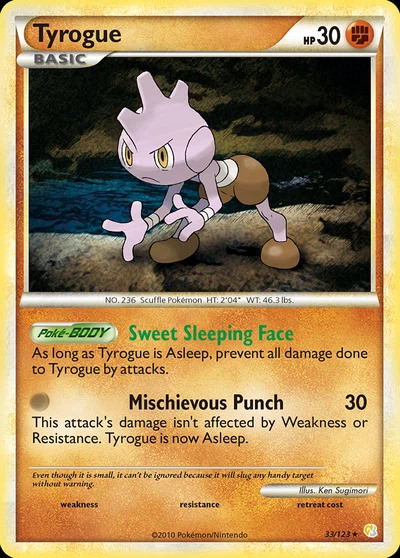 Tyrogue – HeartGold & SoulSilver nr 033/123 (Standard)