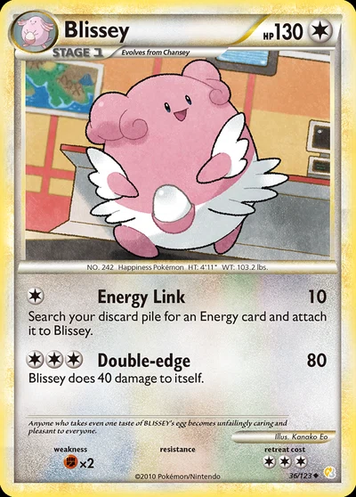 Blissey – HeartGold & SoulSilver nr 036/123 (Standard)