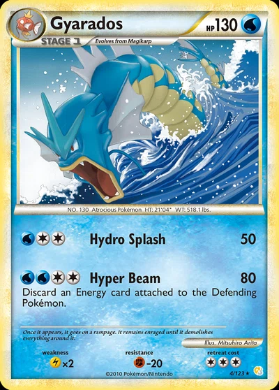 Gyarados – HeartGold & SoulSilver nr 004/123 (Standard)