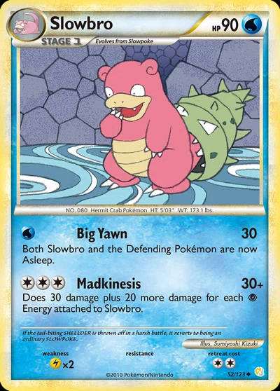Slowbro – HeartGold & SoulSilver nr 052/123 (Standard)