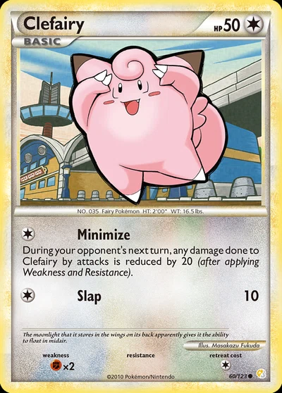 Clefairy – HeartGold & SoulSilver nr 060/123 (Standard)