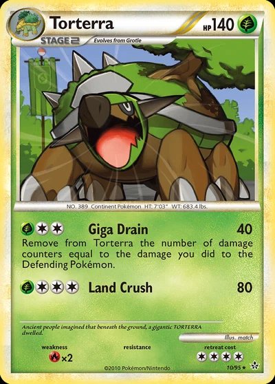 Torterra – HS—Unleashed nr 010/095 (Standard)
